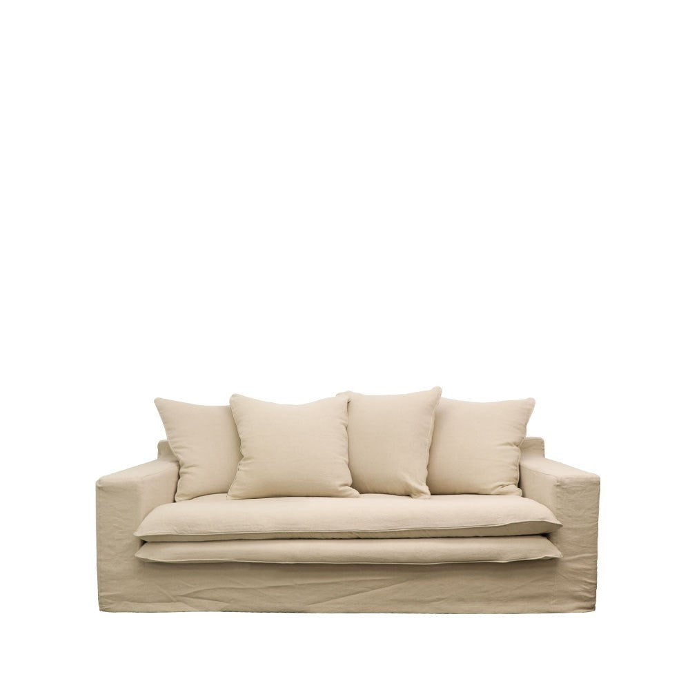 Keely Slipcover Sofa / 2 Seater