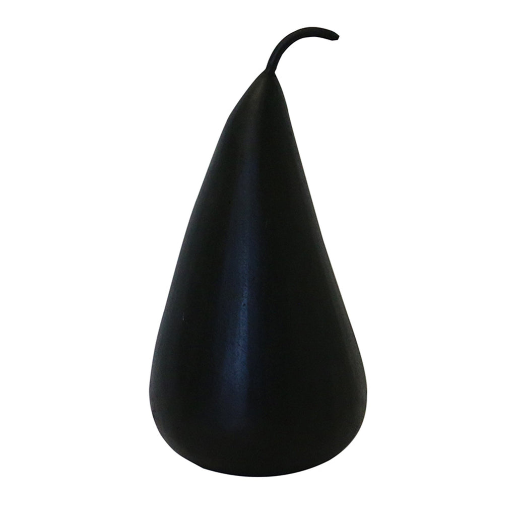 Marble Decorative Pear / Large / Black