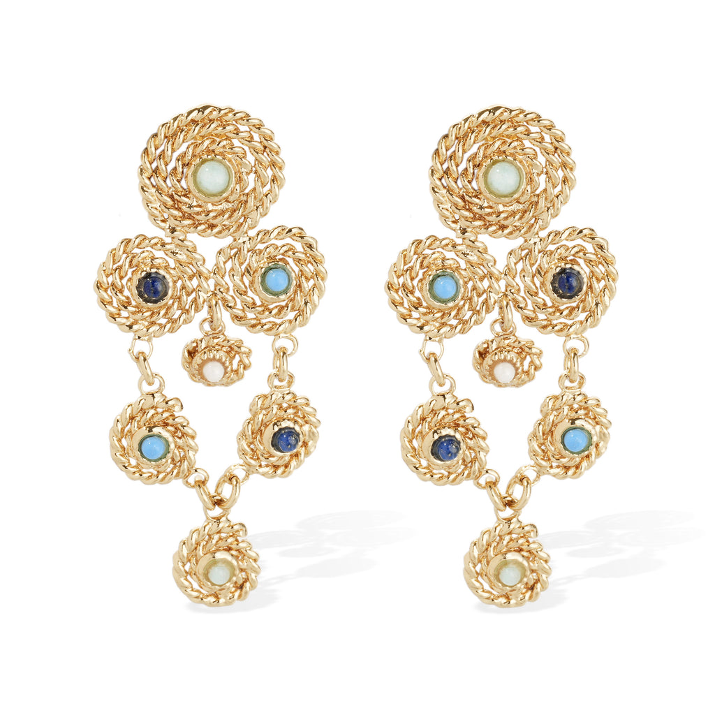 GAS Bijoux / Mistral Earrings / Blue