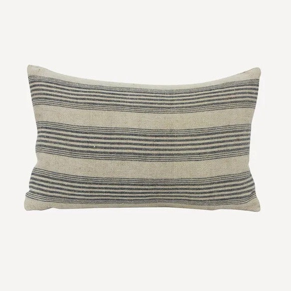 Audrey Stripe Linen Cushion / Rectangle