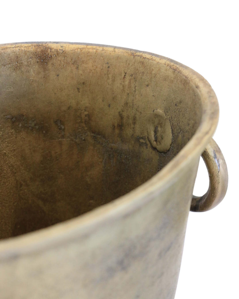 Cairo Champage Bucket / Oval / Antique Brass