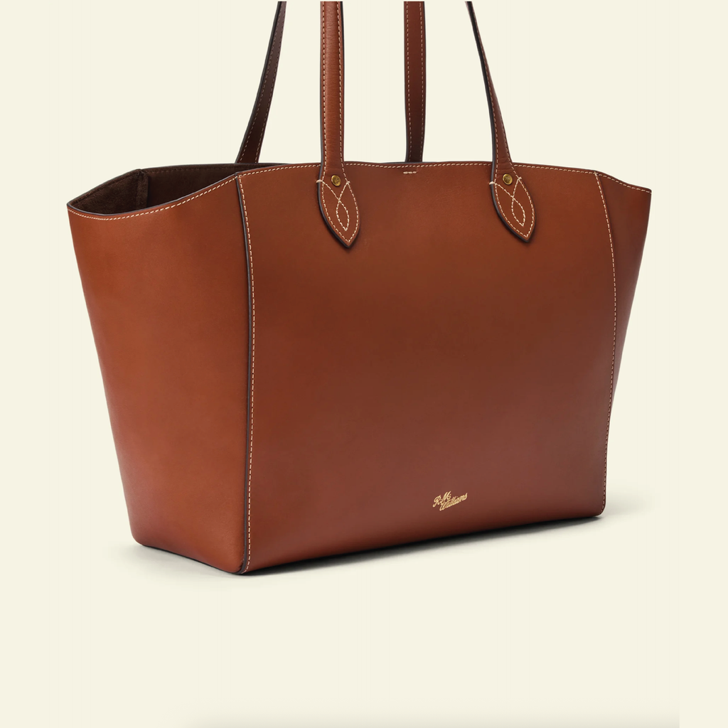 RM Williams / Eden Stitched Tote with Pouch / Tan