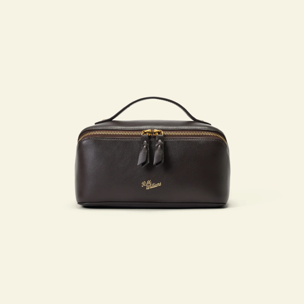 RM Williams / Lorne Vanity Case / Dark Chocolate