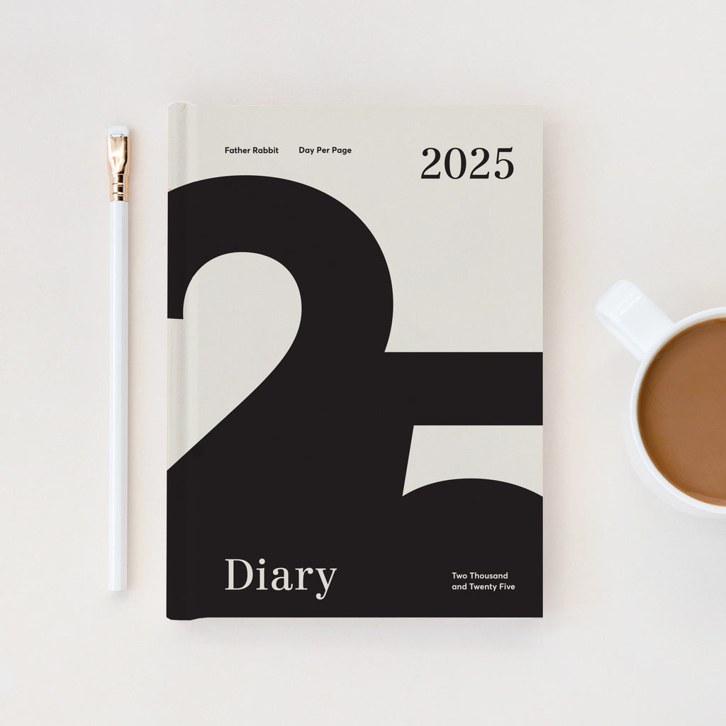 Father Rabbit / Daily Diary 2025 / Ivory