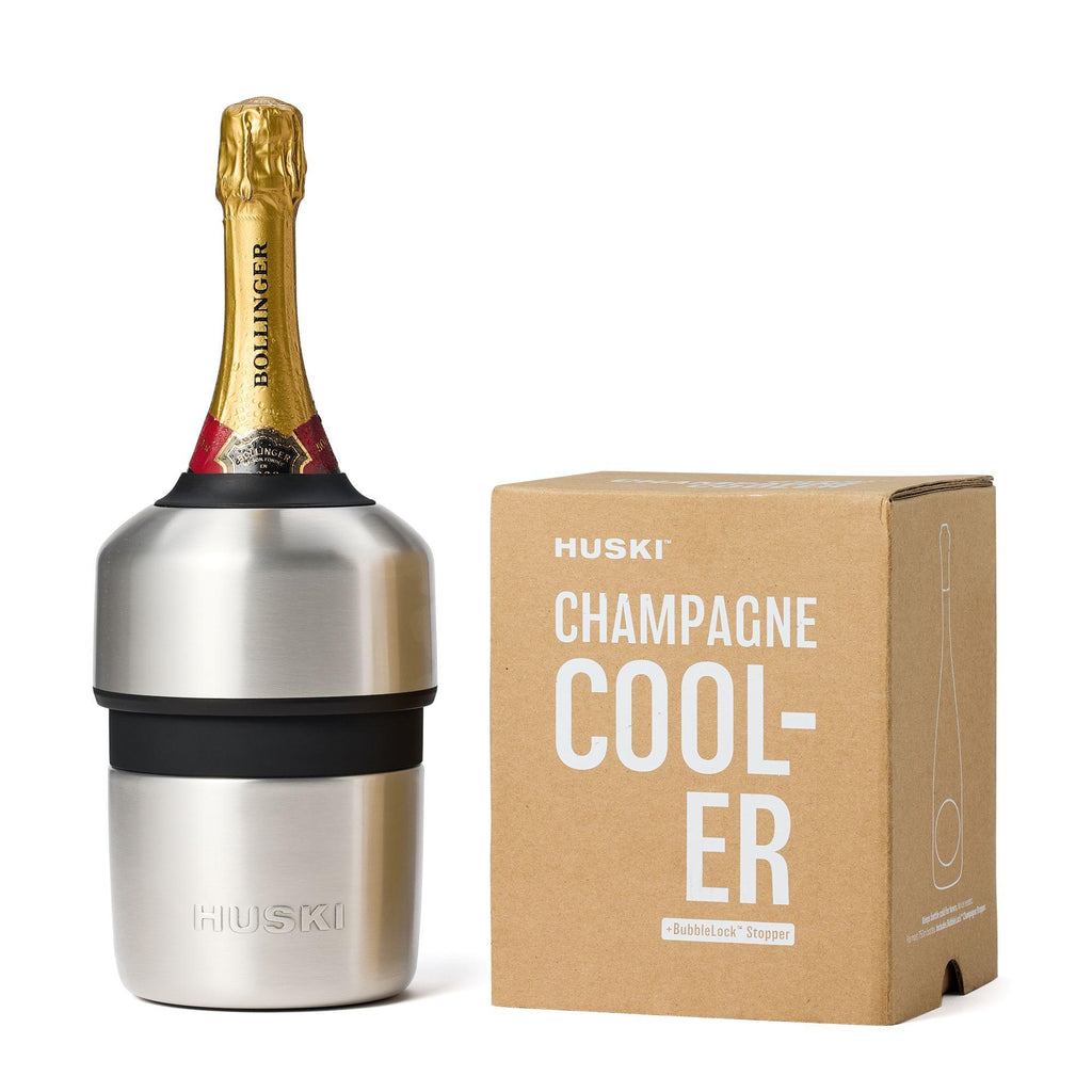 Huski / Champagne Cooler / Brushed Stainless