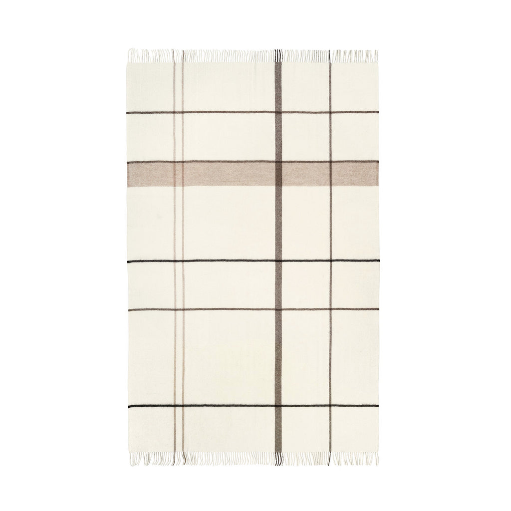 Kristina Dam / Gradient Throw / Natural Beige