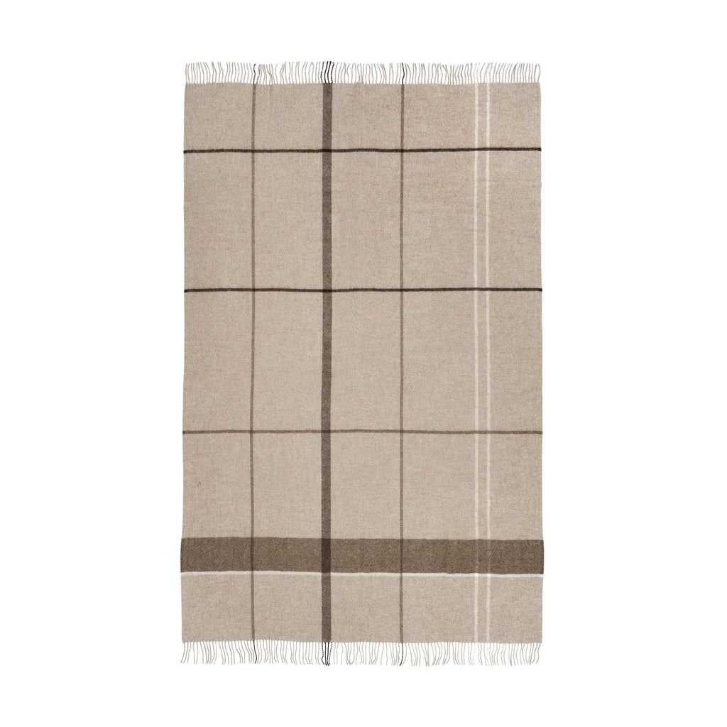 Kristina Dam / Gradient Throw / Natural Brown