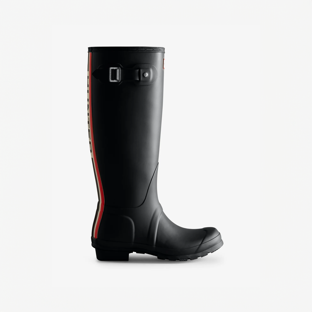 Hunter / Womens Original Tall Hunter Tri Logo Boot / Black
