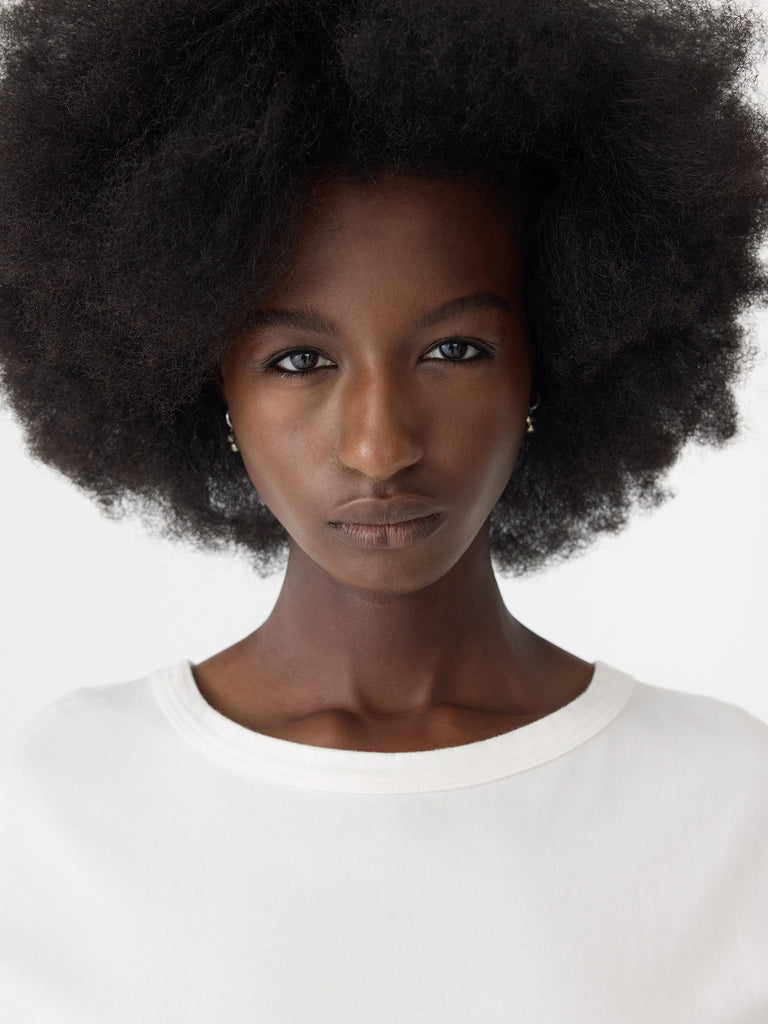 Bassike / Slouch Athletic Tank / White