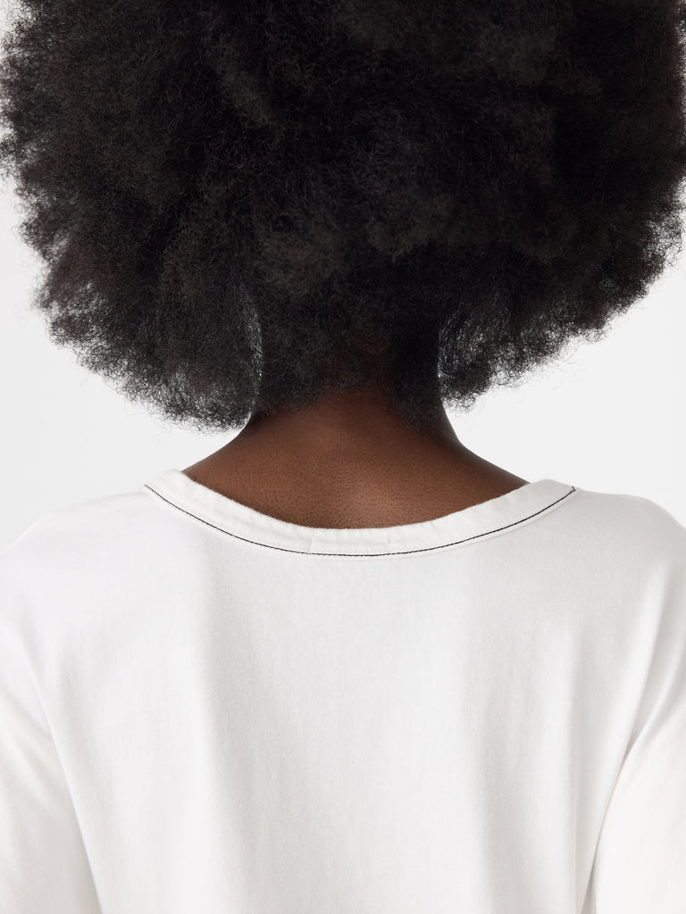 Bassike / Slouch Athletic Tank / White