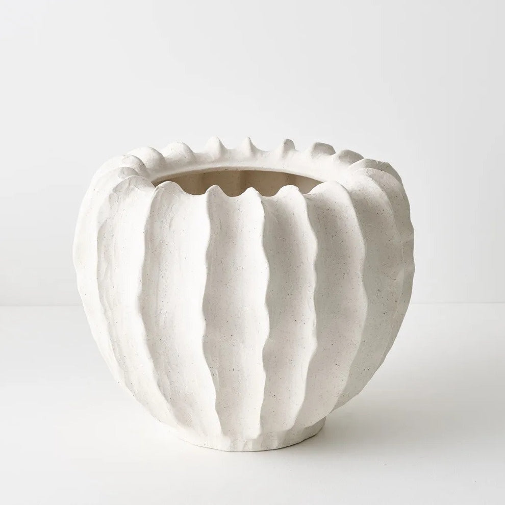 Zasha Pot / White