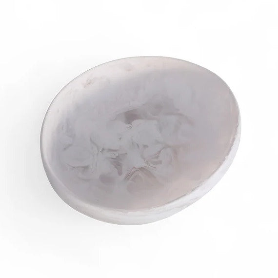 Nashi Home / Arila Bowl /  White Swirl