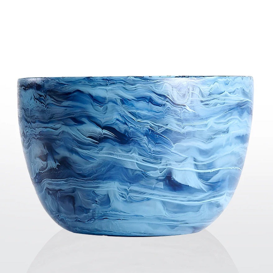 Nashi Home / Deep Bowl / Medium / Denim Swirl