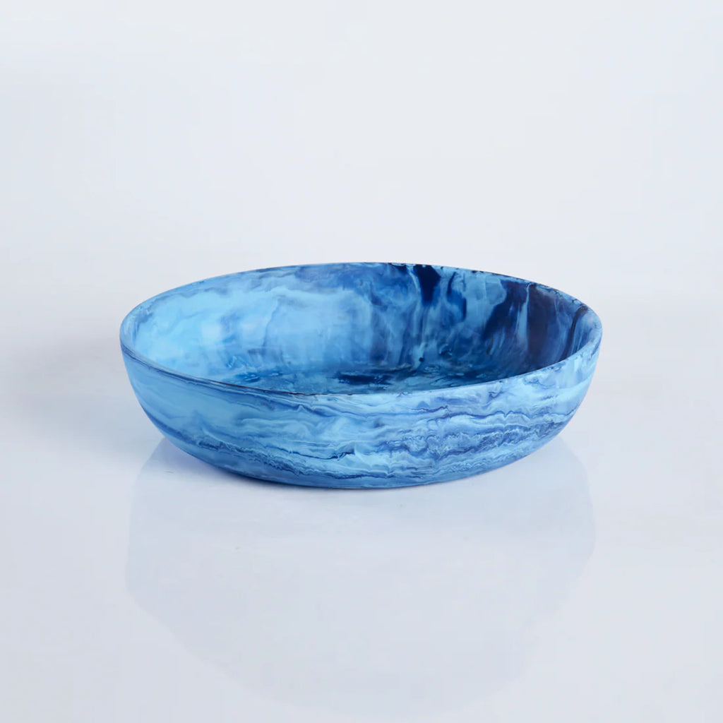 Nashi Home / Signiture Round Bowl / Denim Swirl