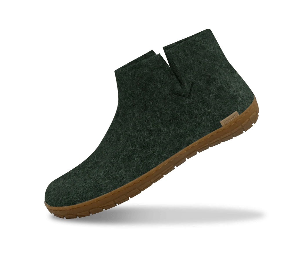 Glerups / Boot / Forest Green / Rubber Sole
