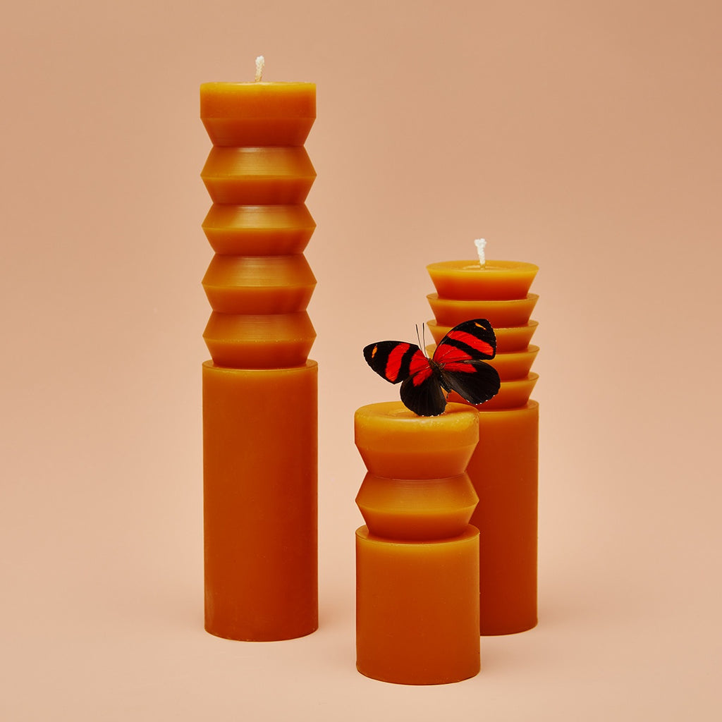Areaware / Totem Candle / Terracotta