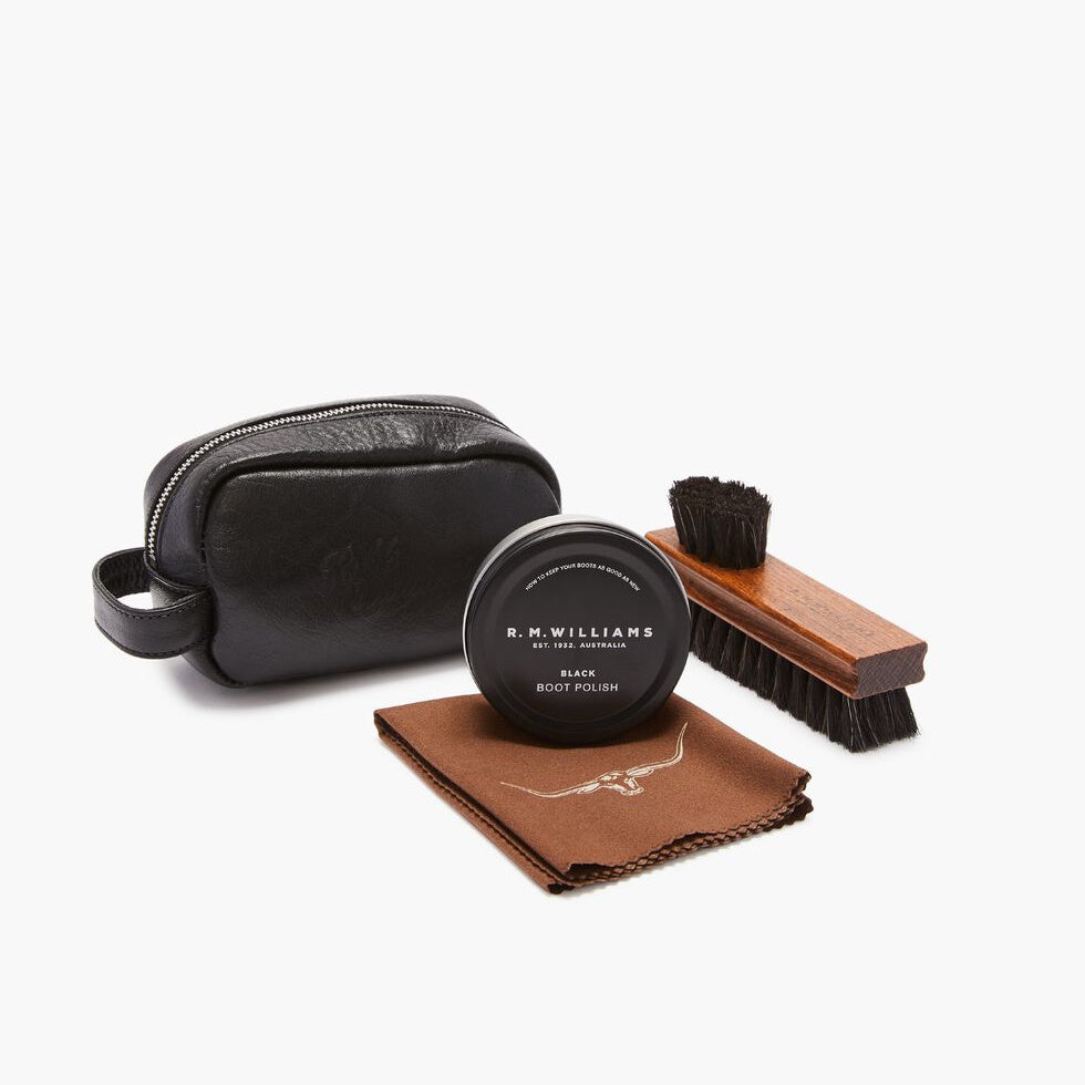 RM Williams / Mini Travel Care Kit / Black