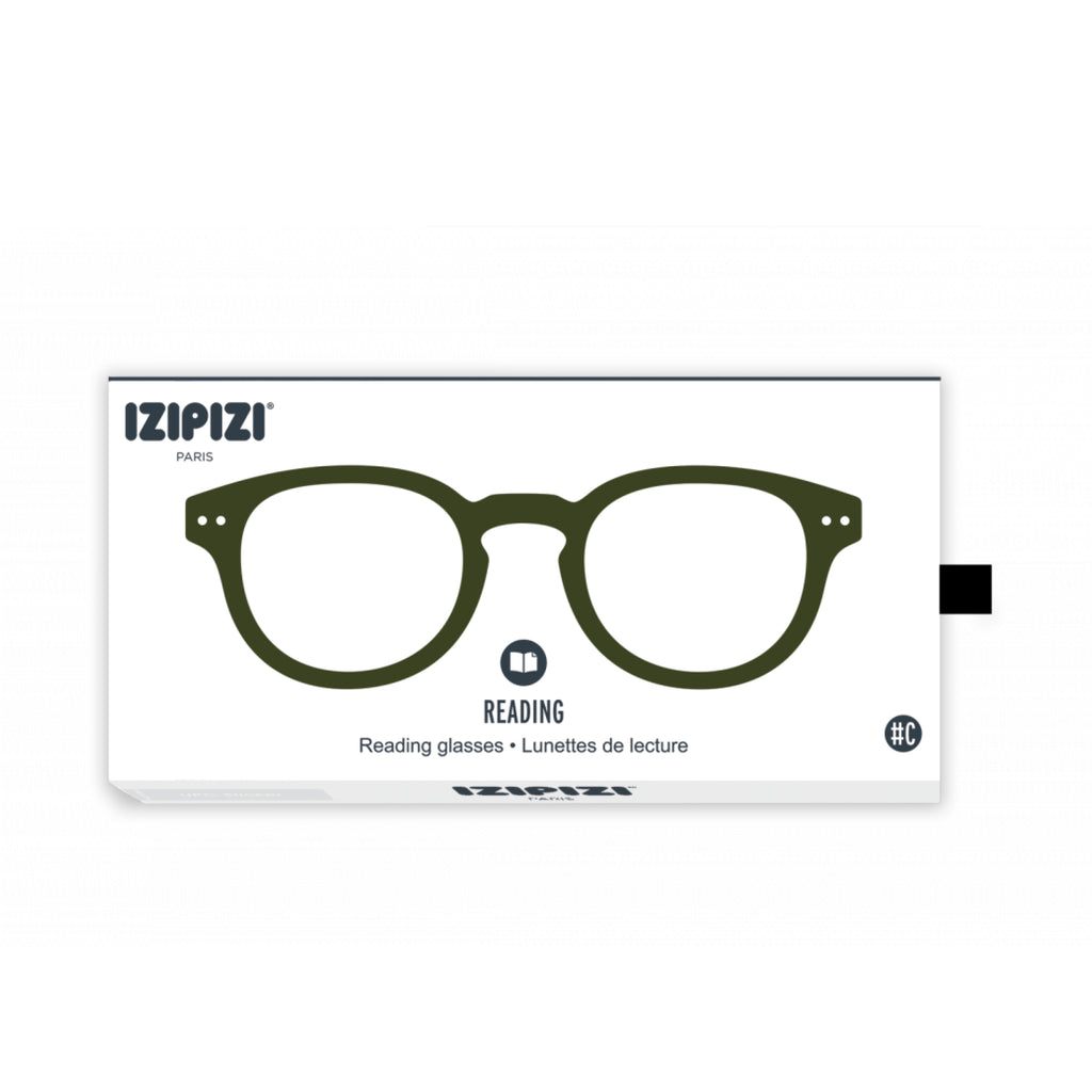 Izipizi / Reading Glasses / C Frame / Khaki Green