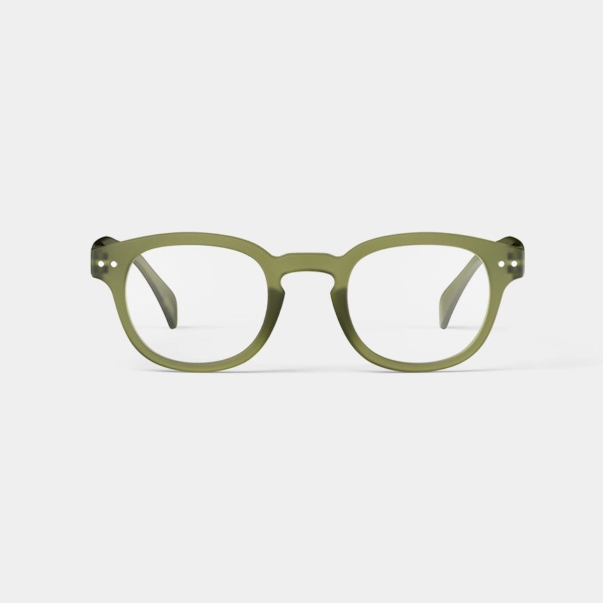 Izipizi / Reading Glasses / C Frame / Velvet Club / Tailor Green