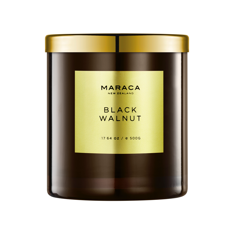 Maraca Candle / Black Walnut