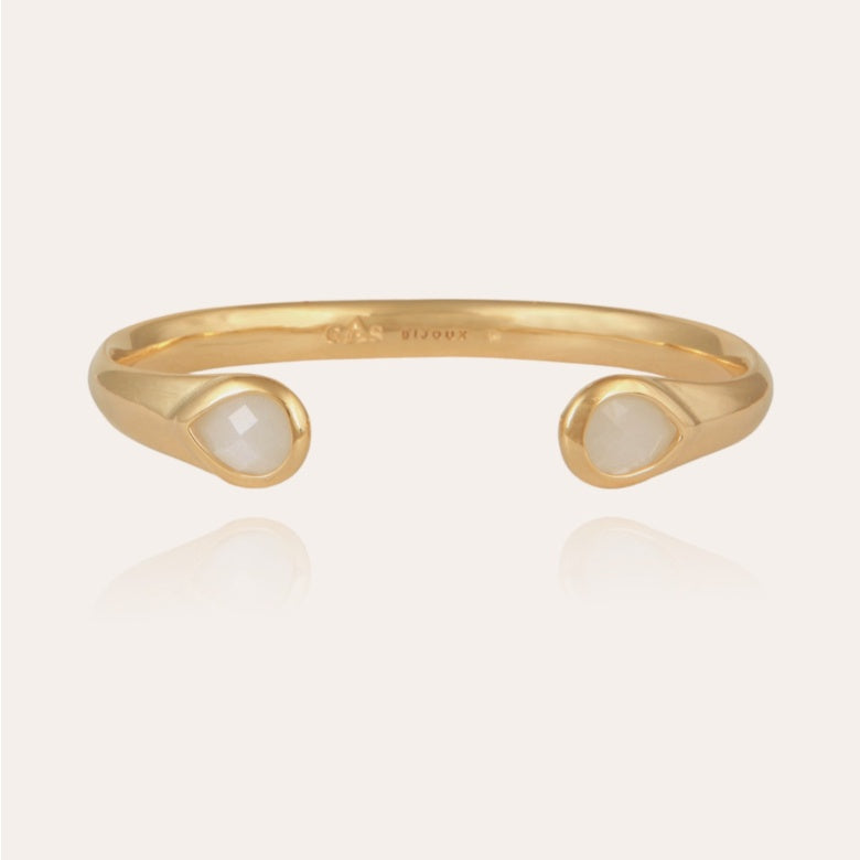 GAS Bijoux /  Saint Germain Bracelet / Gold + Mother of Pearl