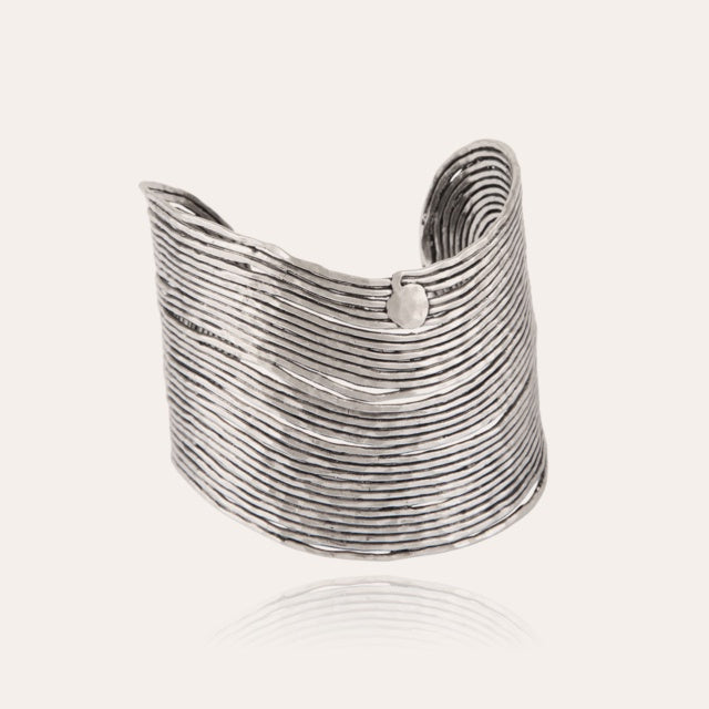 GAS Bijoux / Wave Cuff Bracelet / Silver