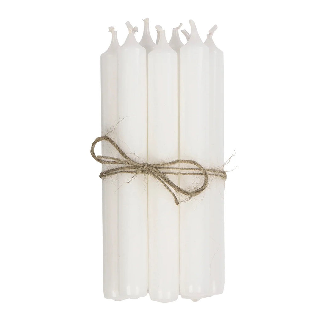 Broste / Overdipped Candle / Set 10 / White